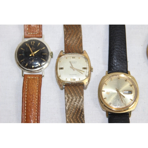 971 - 5 X VINTAGE WATCHES