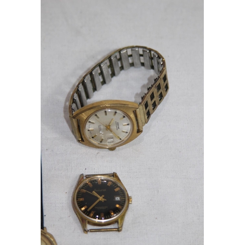 971 - 5 X VINTAGE WATCHES