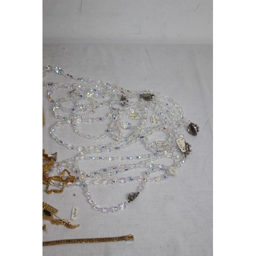 976 - BOX OF COSTUME JEWELLERY