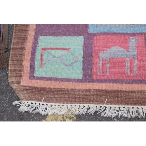 94 - 5 X EASTERN RUGS 
192 X 122CM