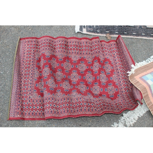 94 - 5 X EASTERN RUGS 
192 X 122CM