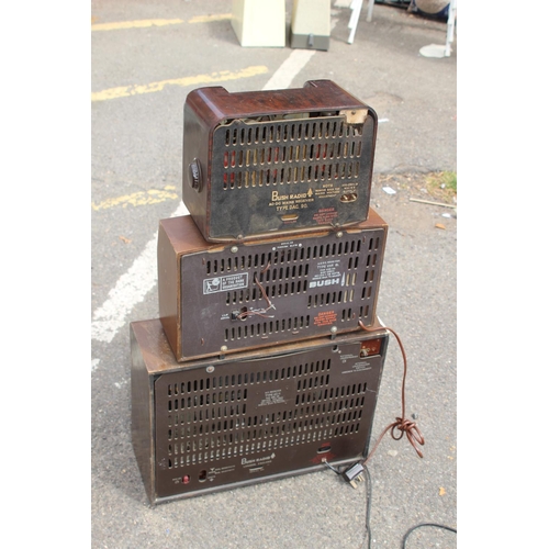 559 - 3 X BUSH RETRO RADIOS