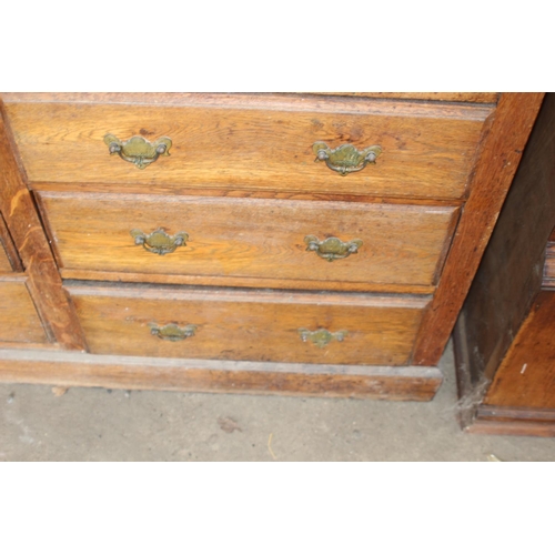 1 - VINTAGE EDWARDIAN KITCHEN DRESSER
137 X 56 X 198CM