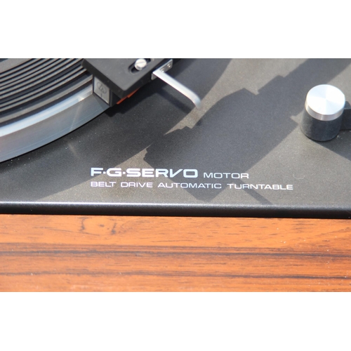 564 - NATIONAL PANASONIC TURNTABLE/COMPACT STEREO SG-2080L AND SPEAKERS