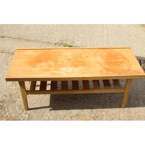 17 - 3 X RETRO COFFEE TABLES 
46 X 112 X 46CM