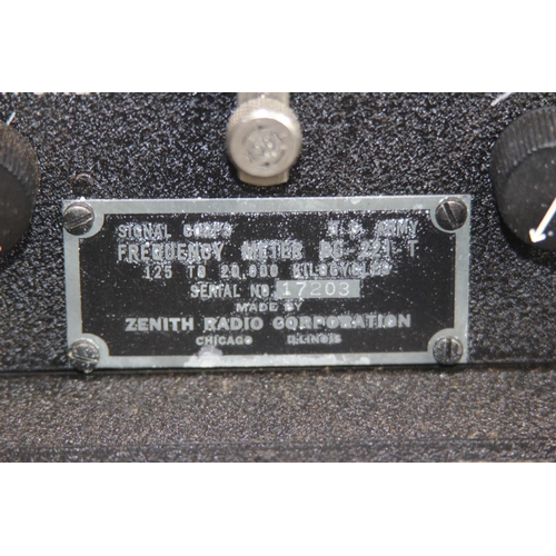 769 - BOXED MILITARY FREQUENCY METER