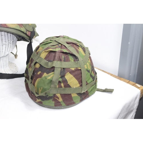 781 - 3 X KEVLAR HELMETS