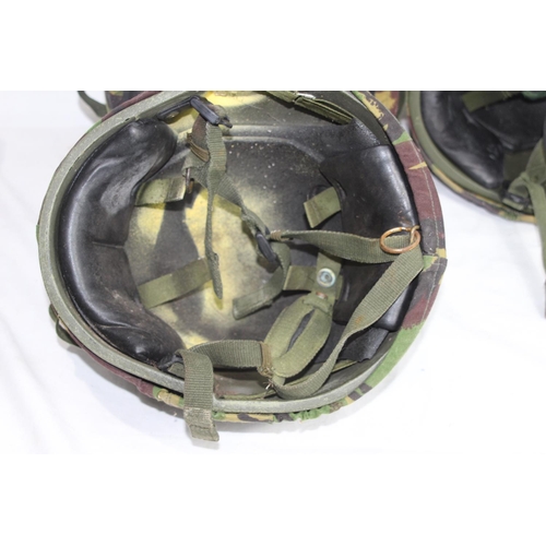 781 - 3 X KEVLAR HELMETS