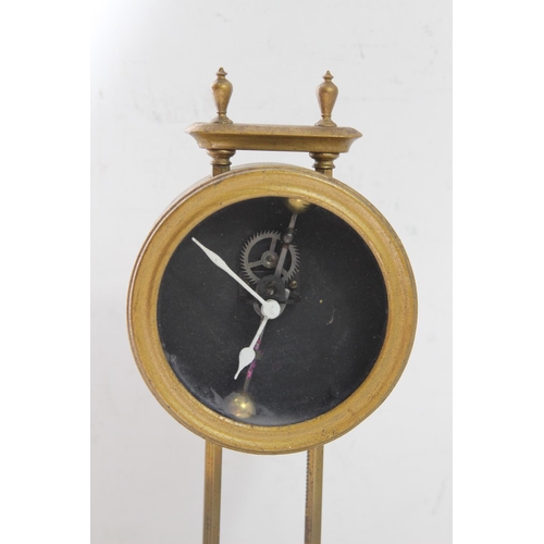 855 - UNUSUAL VINTAGE CLOCK 
27 X 12CM