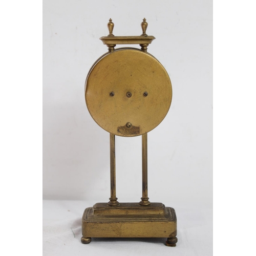 855 - UNUSUAL VINTAGE CLOCK 
27 X 12CM