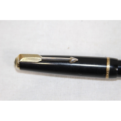 862 - PARKER FOUNTAIN PEN WITH 14K GOLD NIB