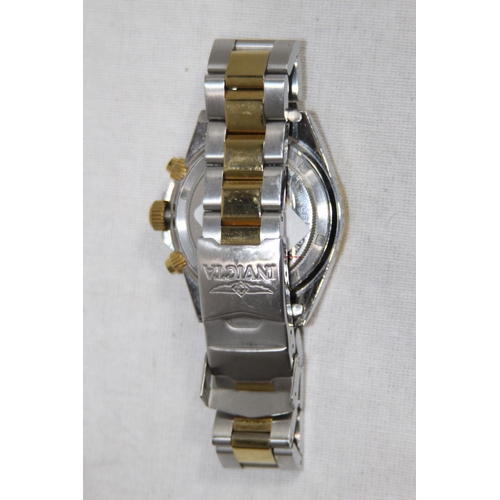 868 - MULTIFUNCTION WATCH - STRAP NEEDS PIN PUSHING BACK IN