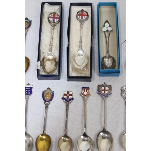 890 - QUANTITY OF SILVER SPOONS