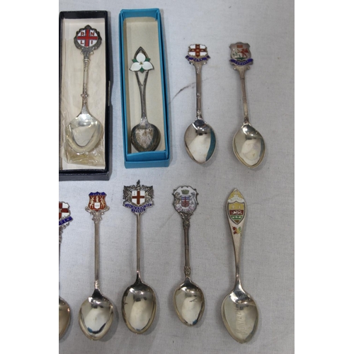 890 - QUANTITY OF SILVER SPOONS