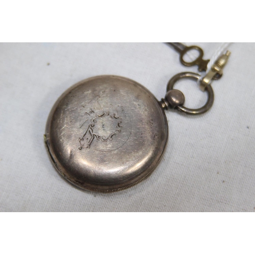 918 - SILVER POCKET WATCH - CHESTER 1860 - HENRY TARLETON