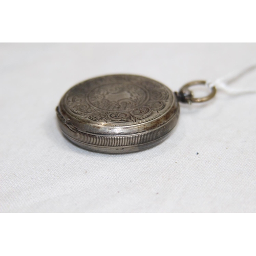 921 - 800 SILVER LADIE POCKET WATCH