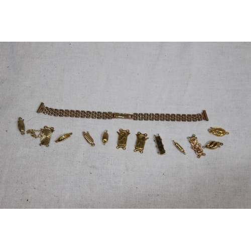 1160 - QUANTITY OF 9CT SCRAP GOLD - 19.42G