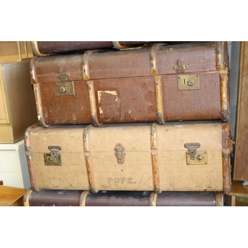 24 - 4 X VINTAGE TRUNKS
100 X 55 X 51CM