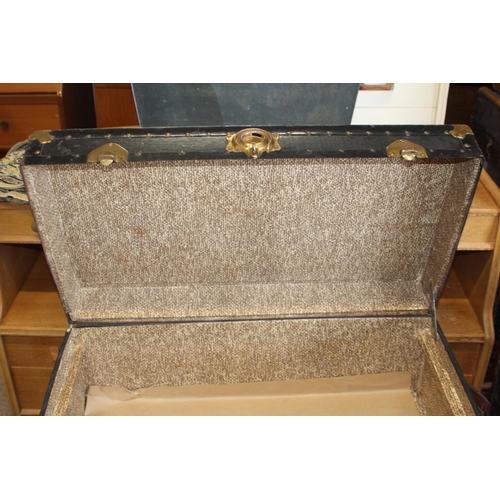 30 - 2 X STEAMER TRUNKS 
90 X 32CM