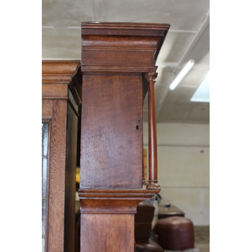 40 - ANTIQUE JOSEPH DONISTHORNE LOUGHBOROUGH GRANDFATHER CLOCK 
40 X 200CM