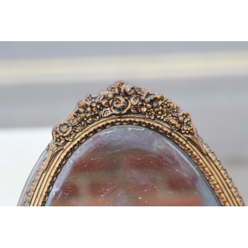 47 - VINTAGE OVAL ORNATE MIRROR
113 X 30CM