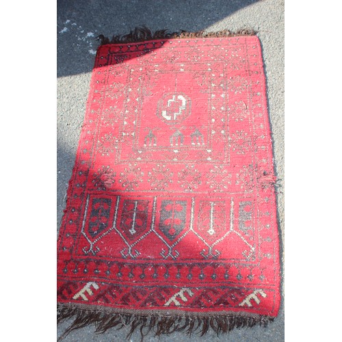 96 - 2 X ORIENTAL RUGS 
116 X 70CM