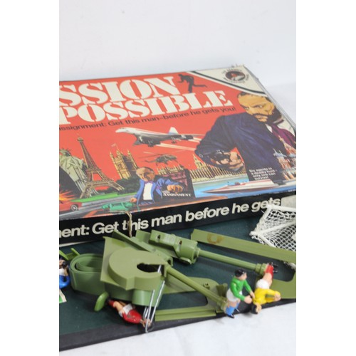 512 - VINTAGE MISSION IMPOSSIBLE AND SUPER SOCCER GAMES