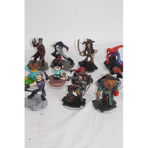 521 - QUANTITY OF DISNEY INFINITY FIGURES