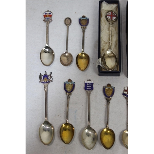 890 - QUANTITY OF SILVER SPOONS