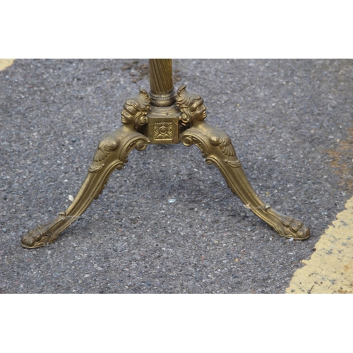 85 - VINTAGE BRASS HAT STAND - A/F
173CM