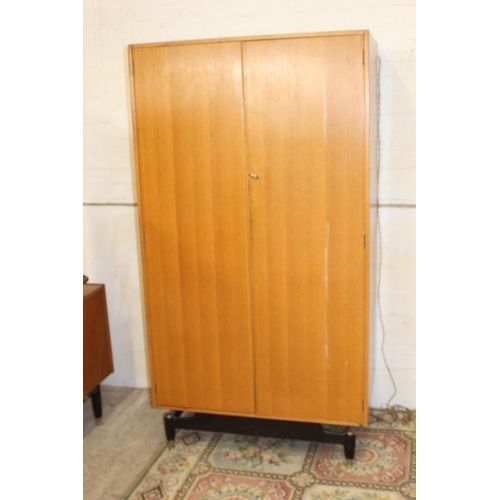 24 - G PLAN WARDROBE AND DRESSING TABLE 
106 X 46 X 132CM