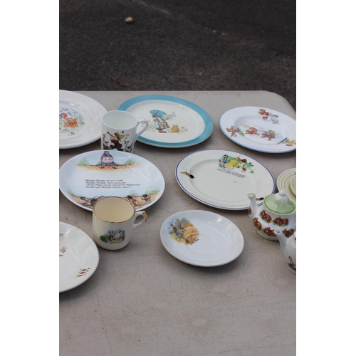 182 - QUANTITY OF NURSERY CHINA