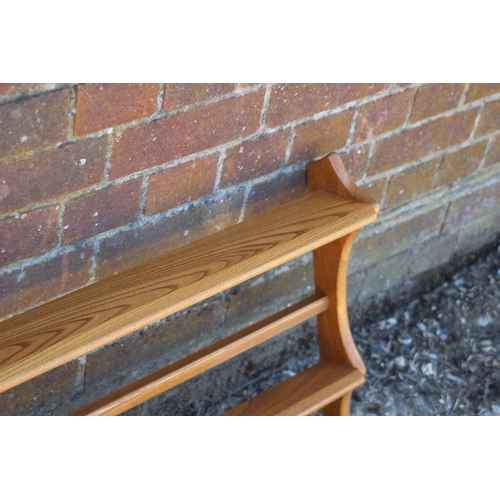 37 - ERCOL PLATE RACK 
97 X 50CM