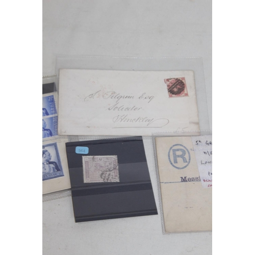 603 - QUANTITY OF STAMPS