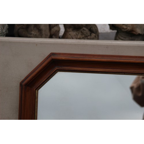 119 - OVER MANTLE MIRROR
106 X 53CM