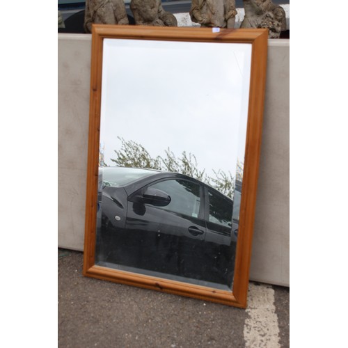 119 - OVER MANTLE MIRROR
106 X 53CM