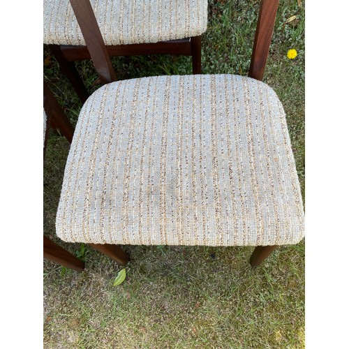 7 - 4 X VINTAGE DANISH DINING CHAIRS