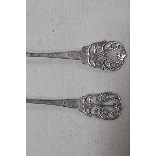 928 - PAIR OF SILVER TEASPOONS - 36.5G - SHEFFIELD 1933 - COOPER BROS