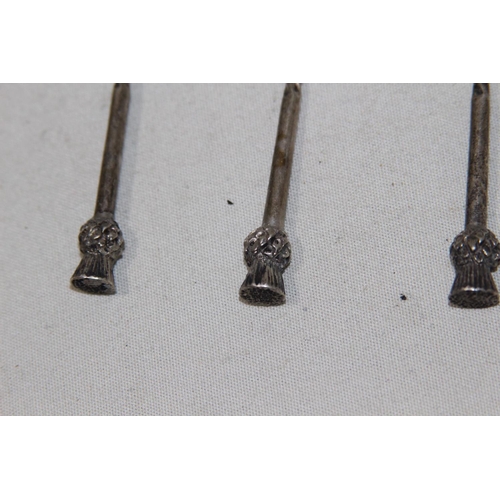 931 - 6 X SILVER COFFEE SPOONS - 71G - EDINBURGH 1899 - GEORGE JAMIESON