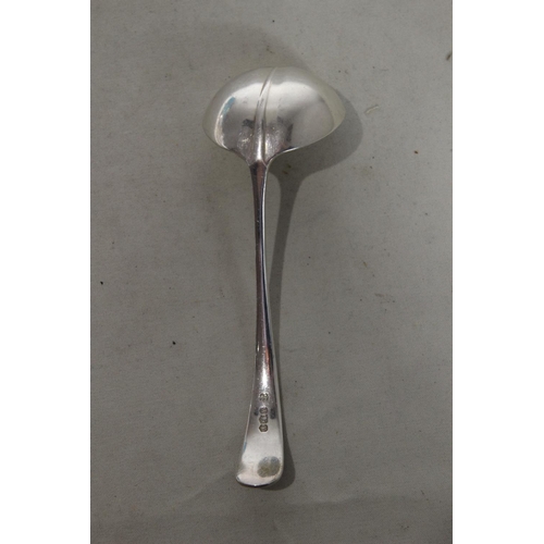 937 - RAT TAILED SAUCE LADLE - SHEFFIELD 1941 - COOPER BROS