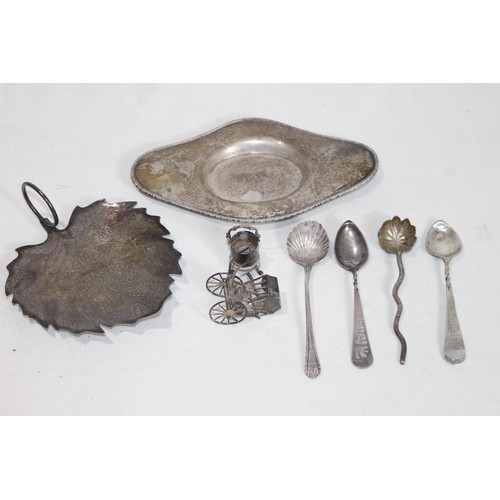 943 - QUANTITY OF EASTERN WHITE METAL TESTED SILVER - 247G