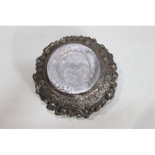 947 - EASTERN WHITE METAL TESTED SILVER BOWL - 280G
