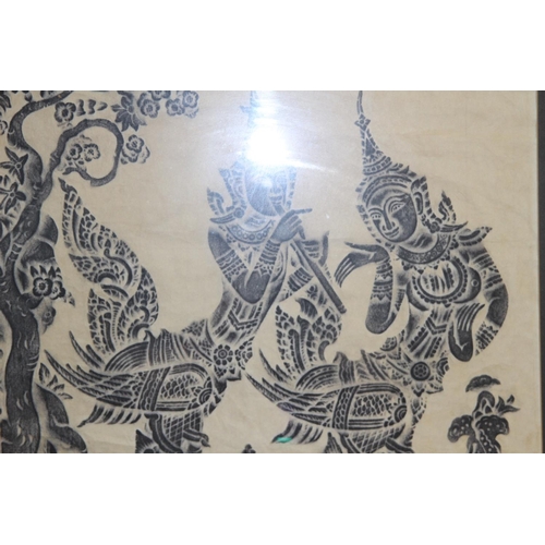 158 - 2 X ORIENTAL PRINTS 
65 X 61CM