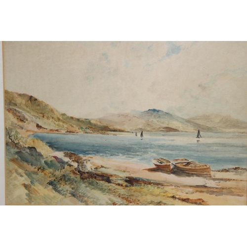 166 - 5 X IRISH COSTAL VIEWS WATERCOLOURS SIGHNED BY ALEC WILLIAMS RHA,D MORRIS AND SARK STANBOWN.
59 X 40... 