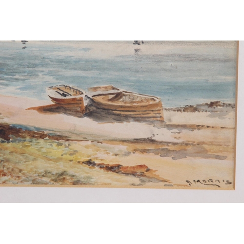 166 - 5 X IRISH COSTAL VIEWS WATERCOLOURS SIGHNED BY ALEC WILLIAMS RHA,D MORRIS AND SARK STANBOWN.
59 X 40... 