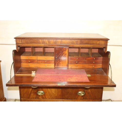 13 - EDWARDIAN SECRETAIRE 
109 X 57 X 120CM