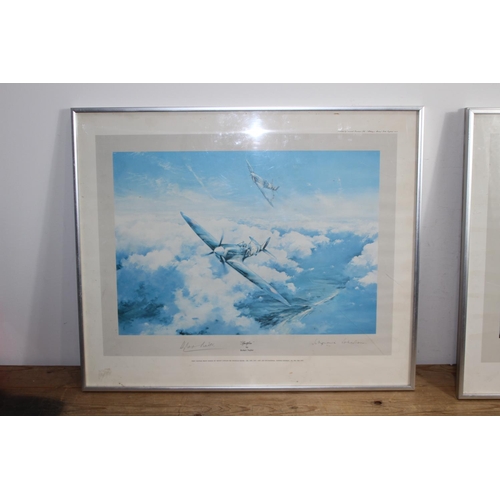 172 - 3 X Battle of Britain SIGNED DOUGLAS BADER PRINTS
52 X 62CM