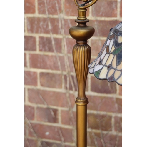 214 - TIFFANY STYLE STANDARD LAMP
152CM