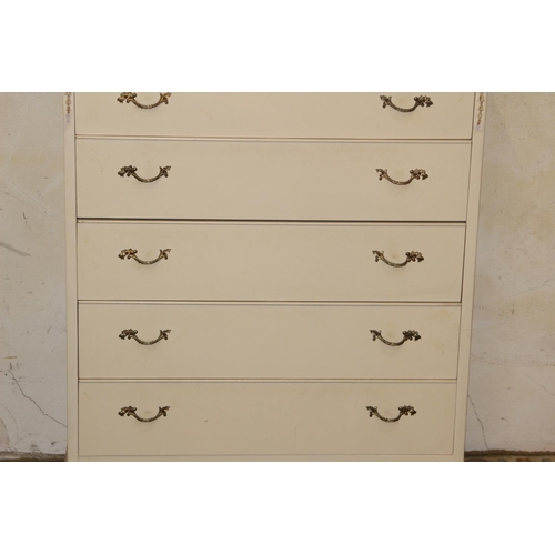 19 - Queen Anne STYLE CHEST OF DRAWERS 
76 X 40 X 99CM