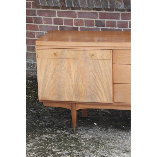 50 - VINTAGE RETRO GREAVES AND THOMAS SIDEBOARD 
220 X 46 X 77CM